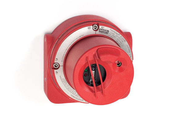 The precision-crafted FlameGard® 5 UV/IR Flame Detector monitors both ultraviolet and infrared (UV & IR) spectral ranges, which makes it highly immune to false alarms caused by lightning, arc welding, hot objects and other sources of radiation. The unit's Continuous Optical Path Monitoring (COPM) checks both the optical path integrity and the detector's electronic circuitry once a minute, while the wide field of view enables greater fire detection coverage.